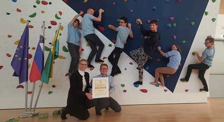 Sprejem mladih planincev in podelitev priznanja županje 2